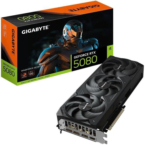 Scheda grafica - GIGABYTE - GeForce RTX 5080 WINDFORCE SFF - 16 GB
