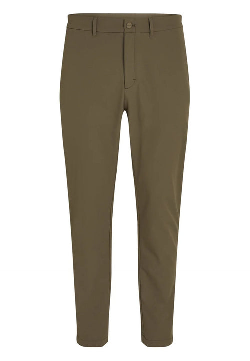 calvin klein PANTALONE 4WAY STRETCH SLIM TAPERED da uomo