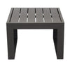ARGENTUM - tavolino da giardino in alluminio 45x45 Taupe