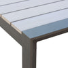 Tavolo allungabile Corfù in alluminio e Polywood dogato telescopico 160-240x100 cm per giardino e veranda