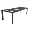Tavolo allungabile Sydney in alluminio telescopico dogato 160-240x100 per giardino e veranda