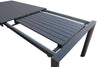 Tavolo allungabile Sydney in alluminio telescopico dogato 160-240x100 per giardino e veranda