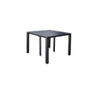 Tavolo allungabile Tulum in alluminio dogato 51-260 x 85 cm consolle per giardino e veranda
