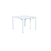 Tavolo allungabile Tulum in alluminio dogato 51-260 x 85 cm consolle per giardino e veranda