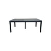 Tavolo allungabile Kiplin struttura in alluminio 200/260/320 cm da esterno