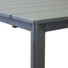 Tavolo Barbados allungabile telescopico per esterno e giardino, in alluminio 165/215 cm