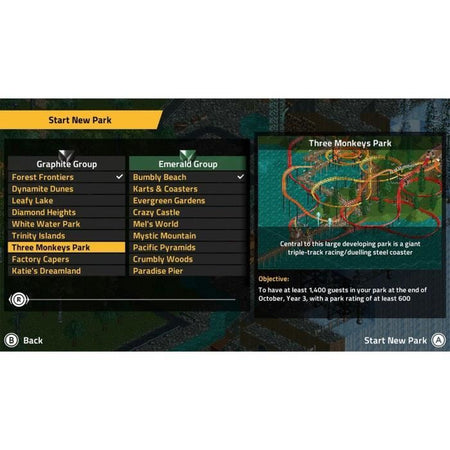 RollerCoaster Tycoon Classic - Gioco per Nintendo Switch