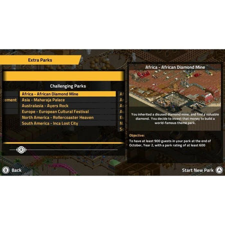 RollerCoaster Tycoon Classic - Gioco per Nintendo Switch