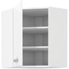 ATLAS Mobile angolare alto - Decoro bianco - L58x58cm
