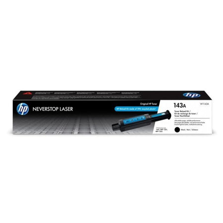 Kit di ricarica toner nero originale Neverstop HP 143A (W1143A), per serie HP Neverstop 1000/1200