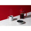 Caffettiera a pressa francese - BODUM - Java - Telaio e coperchio in plastica - 3 tazze - 0,35 l - Rosso