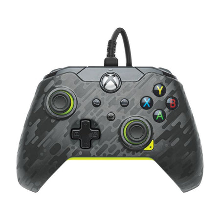 Gamepad - PDP - MAN FIL XBOX - Cablato - Carbonio elettrico - Vibrazione Sì