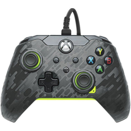 Gamepad - PDP - MAN FIL XBOX - Cablato - Carbonio elettrico - Vibrazione Sì