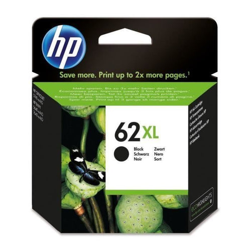 Cartuccia d'inchiostro originale HP 62XL - Alta capacità - Nero