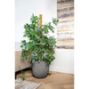 Vaso da fiori a sfera - CAPI EUROPE - GROOVE NL - 43 x 41 cm - Antracite