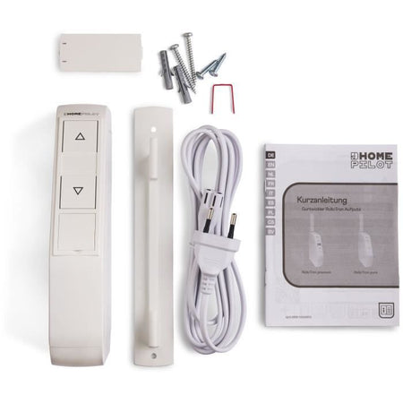 Avvolgitore a parete RolloTron Pure - HOME PILOT - 10152330 - Forza di trazione: 30 kg - Funzione di memoria 24 ore