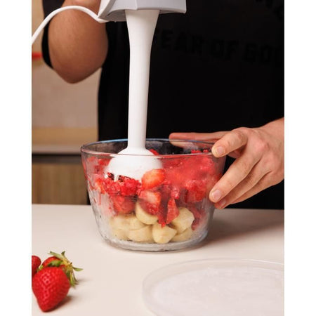 Set di 8 contenitori per alimenti - PYREX - Cook & Freeze - Vetro - Rettangolari - Coperchio speciale per congelatore