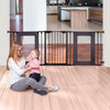 Barriera di sicurezza - DREAMBABY - DENVER - 3 pannelli - 85,5-200 x 74 cm - Bidirezionale - Nera
