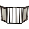 Barriera di sicurezza - DREAMBABY - DENVER - 3 pannelli - 85,5-200 x 74 cm - Bidirezionale - Nera