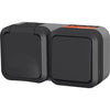 Presa doppia - QUARX - Aqua Pro - Esterno, verticale, IP55, 250V, 16A