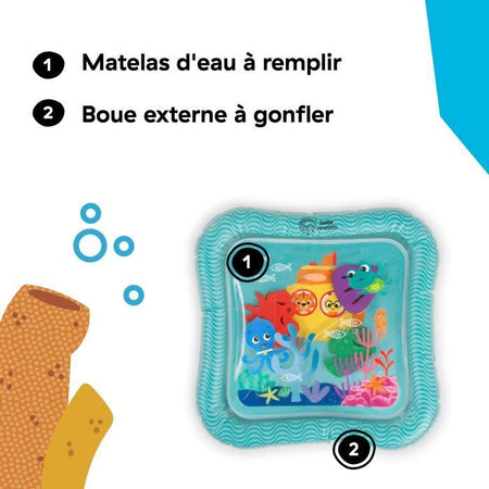Tappetino per l'acqua - BABY EINSTEIN Ocean Explorers Sensory Splash Water Mat - Giochi sulla pancia o da seduti - da 0 a 36 mesi