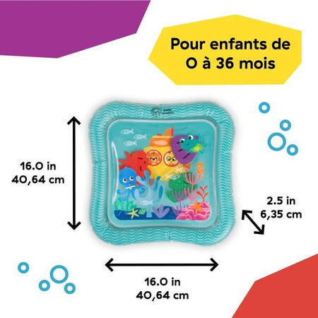 Tappetino per l'acqua - BABY EINSTEIN Ocean Explorers Sensory Splash Water Mat - Giochi sulla pancia o da seduti - da 0 a 36 mesi