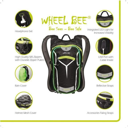 Zaino - SCHILDKRT - Wheel Bee ZAINO BICI Borsa Stelvio