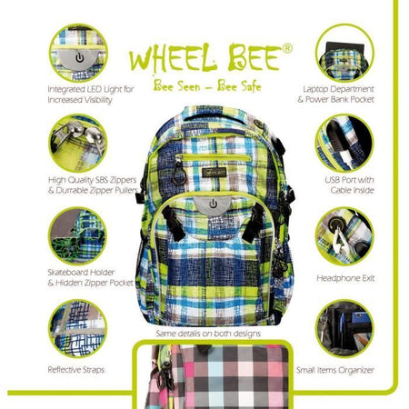 Zaino - SCHILDKRT - Wheel Bee BACKPACK Borsa generazione Z