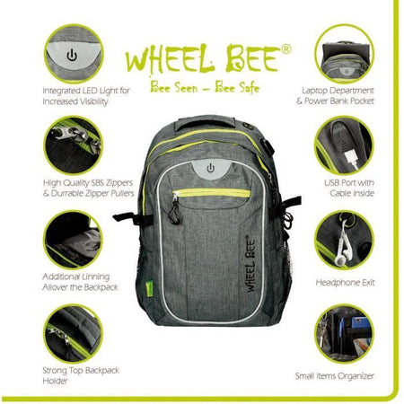 Zaino - SCHILDKRT - Wheel Bee BACKPACK Borsa rivoluzionaria