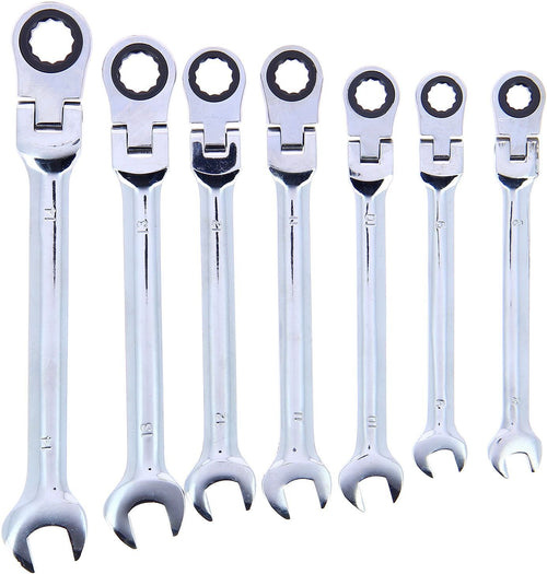 7 Chiavi combinate a cricchetto - PRECISION STEEL