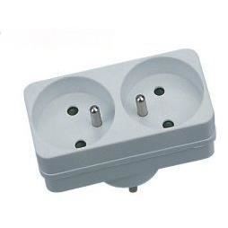 Biplite - GAO - 2x16A - Bianco, conforme NF