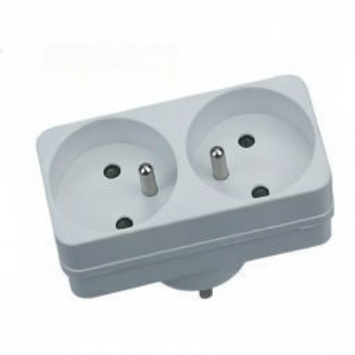 Biplite - GAO - 2x16A - Bianco, conforme NF