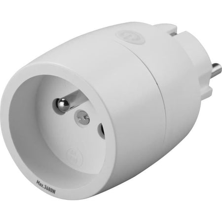 Kit 3 mini prese telecomandate + Telecomando - GAO - 230 V - Bianco