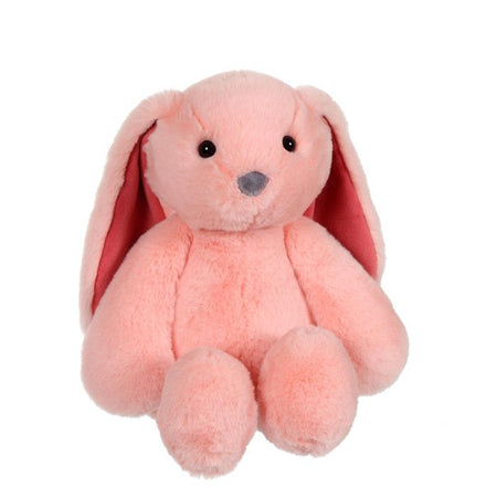 Peluche coniglietto alla moda - GIPSY TOYS - Rosa, 28 cm