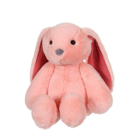 Peluche coniglietto alla moda - GIPSY TOYS - Rosa, 28 cm