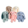 Peluche coniglietto alla moda - GIPSY TOYS - Rosa, 28 cm