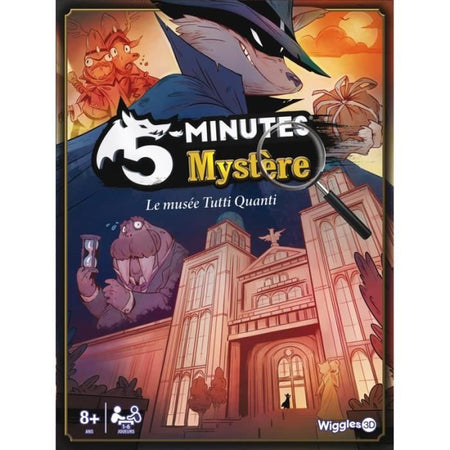 Giochi da tavolo - WIGGLES 3D - 5 Minutes Mystery - Gioco di carte