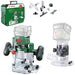Rifinitore Bosch AdvancedTrimRouter 18V-8 con base Router Plunge, senza batteria