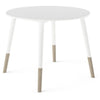 Set 1 tavolo + 2 sedie - FIMIANA - Stile scandinavo - Bianco opaco / Rovere Kronberg - DEMEYERE