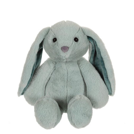 Peluche coniglietto alla moda - GIPSY TOYS - Verde acqua, 28 cm