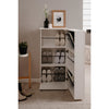 Scarpiera - Finori - Satos - Bianco - 12 Coppie - 100 x 110 x 34 cm