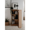 Scarpiera Satos - Rovere Artisan - 100 x 110 x 34 cm - Capacità 12 paia