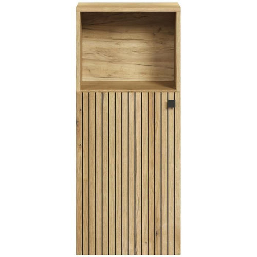Mobiletto da bagno - Decoro rovere - L40 x A95 x P31 cm - PURE BLISS