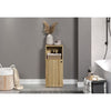 Mobiletto da bagno - Decoro rovere - L40 x A95 x P31 cm - PURE BLISS