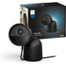 Telecamera cablata Philips Hue Secure con supporto da tavolo - HD 1080P - Per interni o esterni - Nero