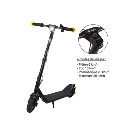 Monopattino elettrico Wispeed C10-40 PRO NERO