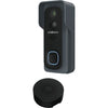 Kit campanello connesso - LINK2HOME - Wi-Fi - Audio bidirezionale - Campanello wireless - SD da 8 GB