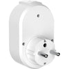 Set di 2 prese collegate - LINK2HOME - 230 V - Bianco