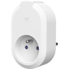 Set di 2 prese collegate - LINK2HOME - 230 V - Bianco
