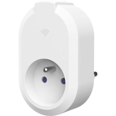 Set di 2 prese collegate - LINK2HOME - 230 V - Bianco
